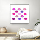 Shades of Pink by Jessica Velasquez on GIANT ART - white digital drawing