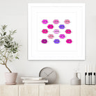 Shades of Pink by Jessica Velasquez on GIANT ART - white digital drawing