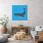 Whale Udder by Ryan Foster on GIANT ART - blue digital drawing