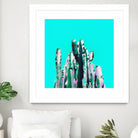 Majestic Cactus by Dominique Van Roey on GIANT ART - blue photo manipulation