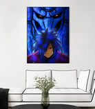 susanoo madara by MCAshe 24 on GIANT ART - blue character design