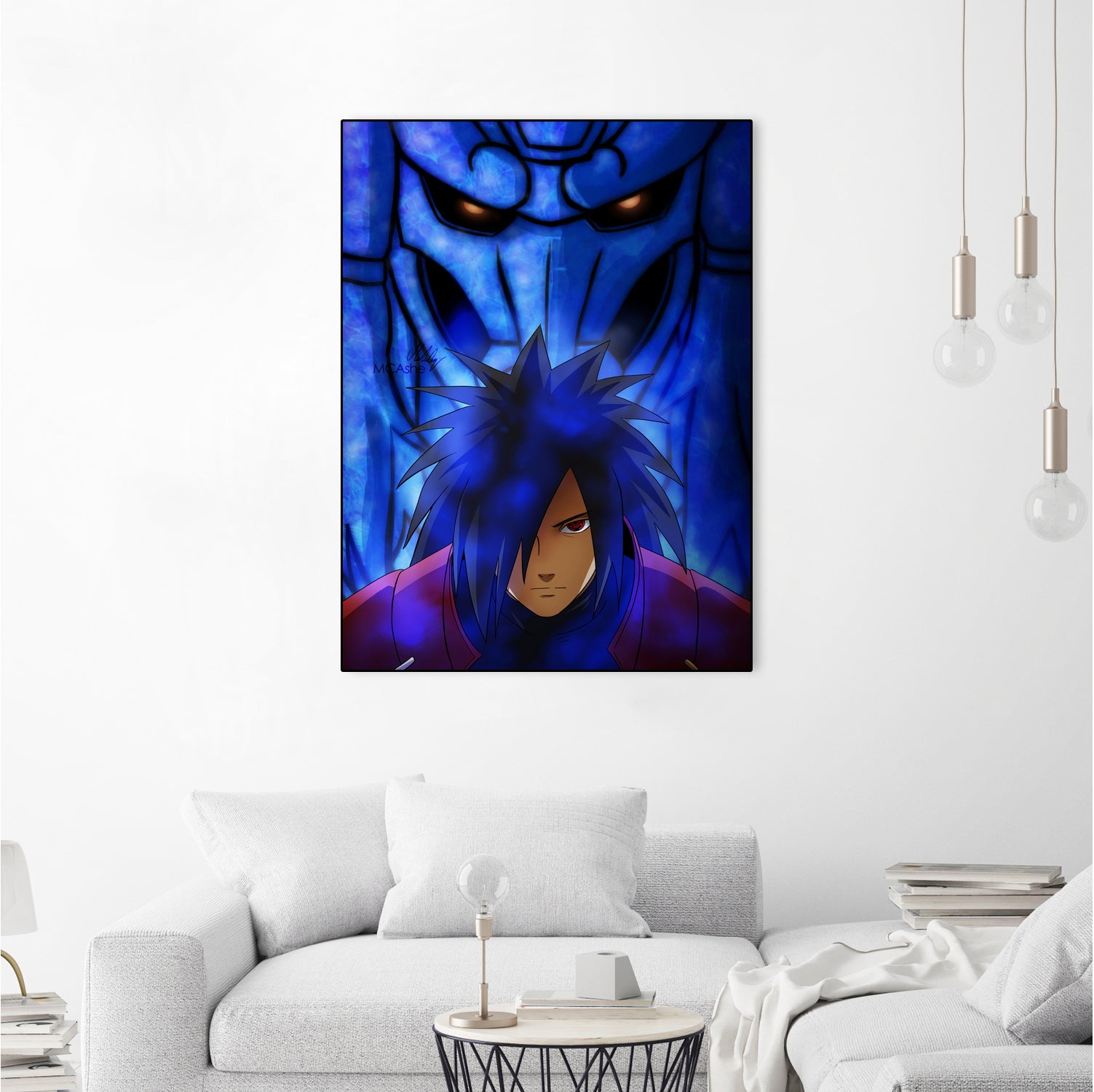 susanoo madara by MCAshe 24 on GIANT ART - blue character design