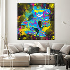 Dipopai - What's up there? - Black by Neo Dhlamini on GIANT ART - black digital painting