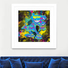 Dipopai - What's up there? - Black by Neo Dhlamini on GIANT ART - black digital painting