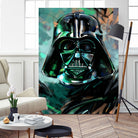 Darth Vader by Dmitry Belov on GIANT ART - blue digital painting