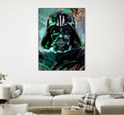 Darth Vader by Dmitry Belov on GIANT ART - blue digital painting