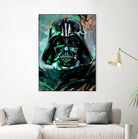 Darth Vader by Dmitry Belov on GIANT ART - blue digital painting