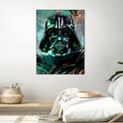 Darth Vader by Dmitry Belov on GIANT ART - blue digital painting