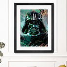 Darth Vader by Dmitry Belov on GIANT ART - blue digital painting