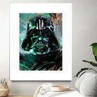 Darth Vader by Dmitry Belov on GIANT ART - blue digital painting