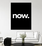 now by Action Zebra on GIANT ART - black typography