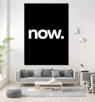 now by Action Zebra on GIANT ART - black typography