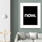 now by Action Zebra on GIANT ART - black typography