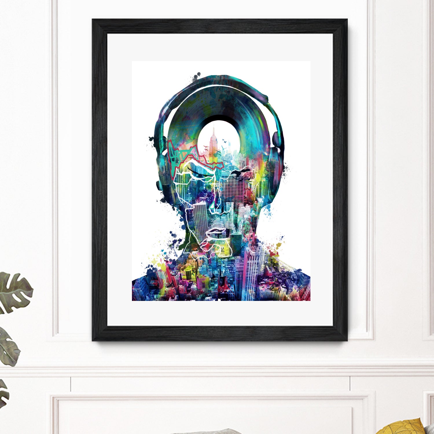 new york  city sound colorful by Bekim Mehovic on GIANT ART - white digital painting