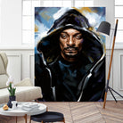 Snoop Dogg by Dmitry Belov on GIANT ART - black digital painting