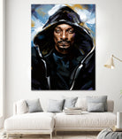 Snoop Dogg by Dmitry Belov on GIANT ART - black digital painting