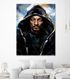 Snoop Dogg by Dmitry Belov on GIANT ART - black digital painting