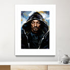 Snoop Dogg by Dmitry Belov on GIANT ART - black digital painting