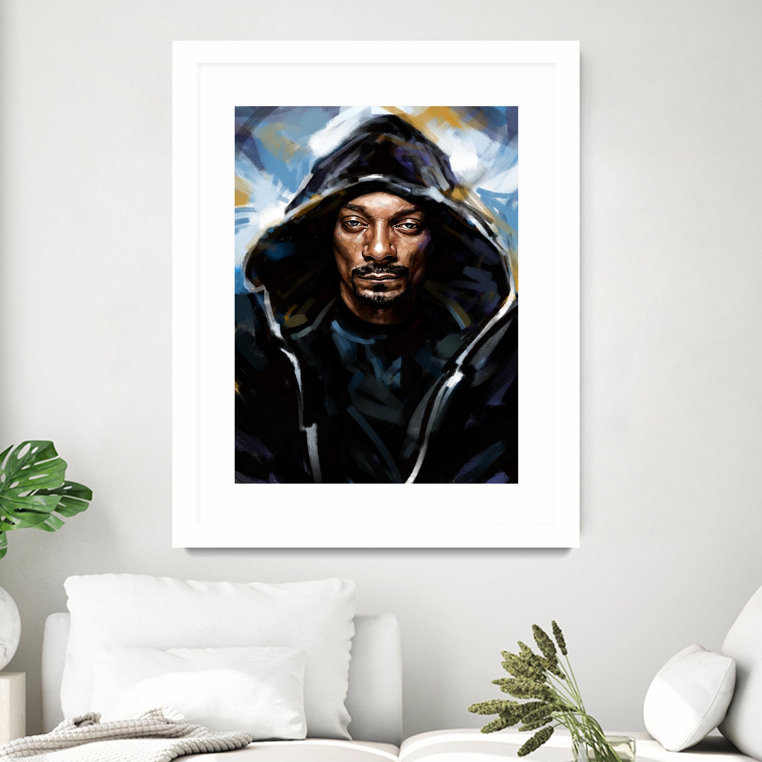 Snoop Dogg by Dmitry Belov on GIANT ART - black digital painting