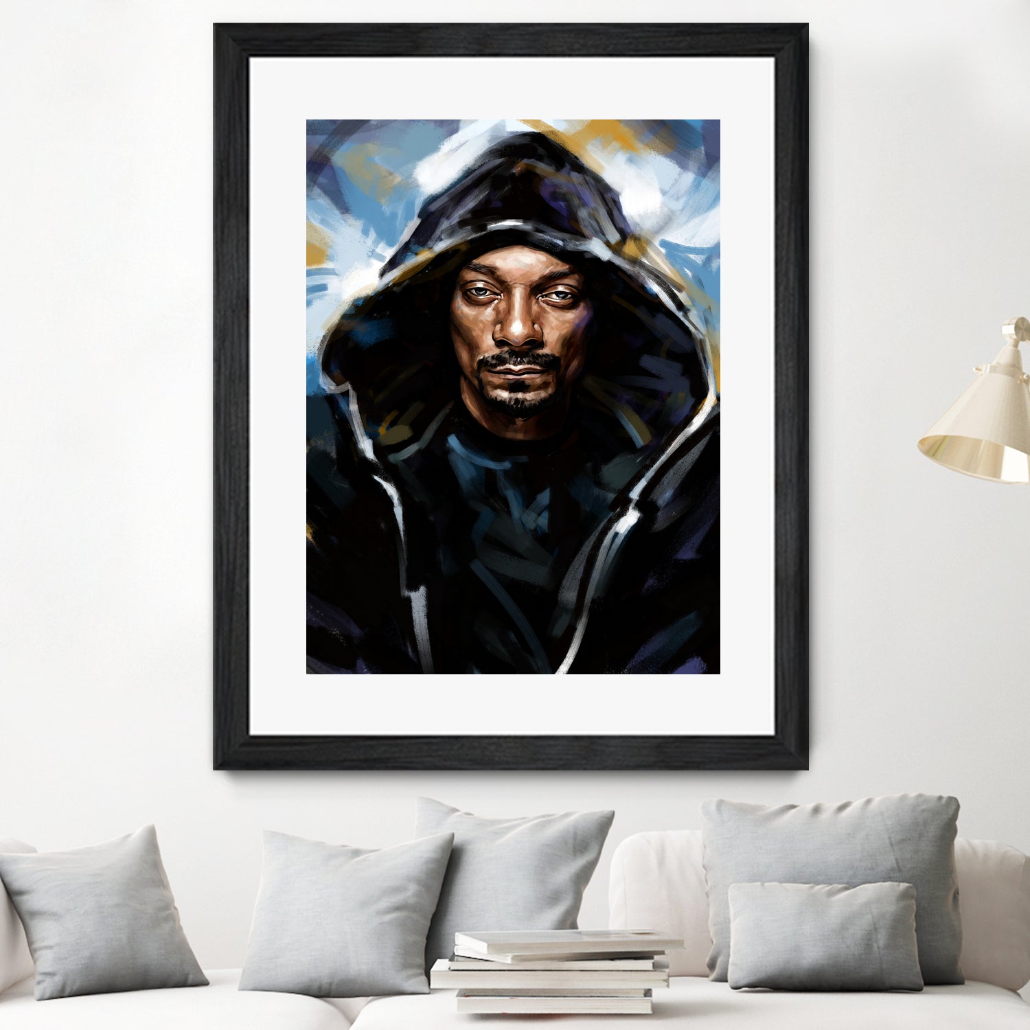 Snoop Dogg by Dmitry Belov on GIANT ART - black digital painting