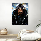 Snoop Dogg by Dmitry Belov on GIANT ART - black digital painting