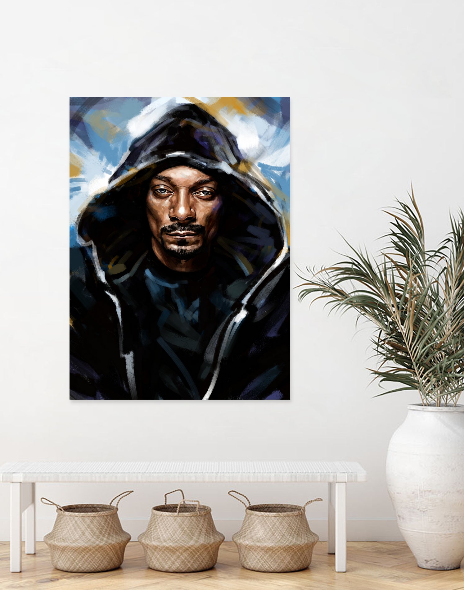 Snoop Dogg by Dmitry Belov on GIANT ART - black digital painting
