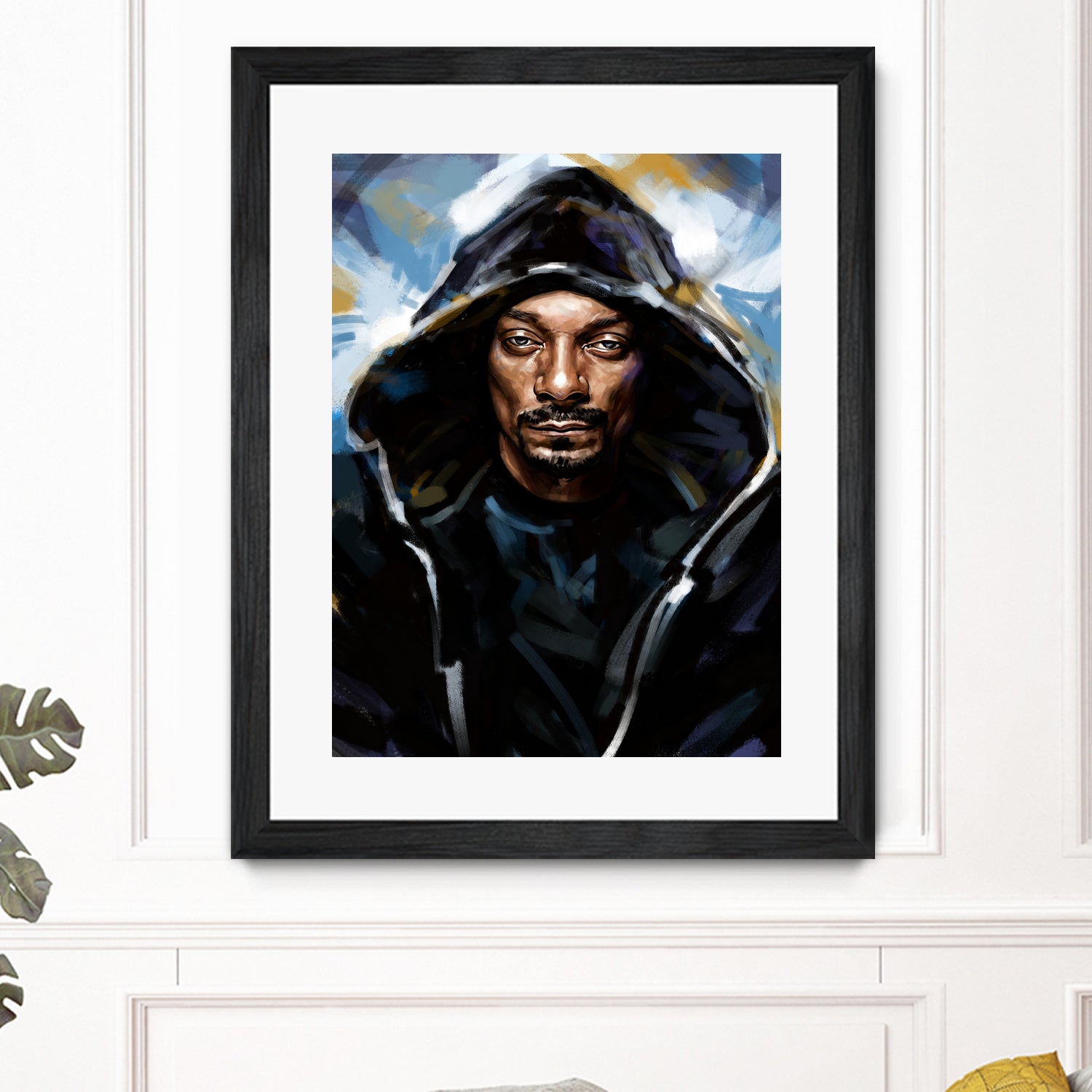 Snoop Dogg by Dmitry Belov on GIANT ART - black digital painting