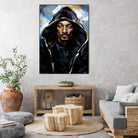 Snoop Dogg by Dmitry Belov on GIANT ART - black digital painting