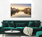 Ponte Vecchio by Pete Latham on GIANT ART - orange photo manipulation