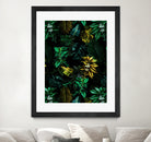 TROPICAL GARDEN VIII by burcu korkmazyurek on GIANT ART - black digital painting