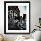 Street Cat by Nicklas Gustafsson on GIANT ART - black mixed media