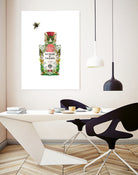 Acqua di Parma - Colonia by Sixto-Juan Zavala on GIANT ART - pink mixed media