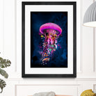 Pink JellyFish World by David Loblaw on GIANT ART - pink photo illustration