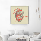 Follow Your Heart by Magdalena Mikos on GIANT ART - white typography