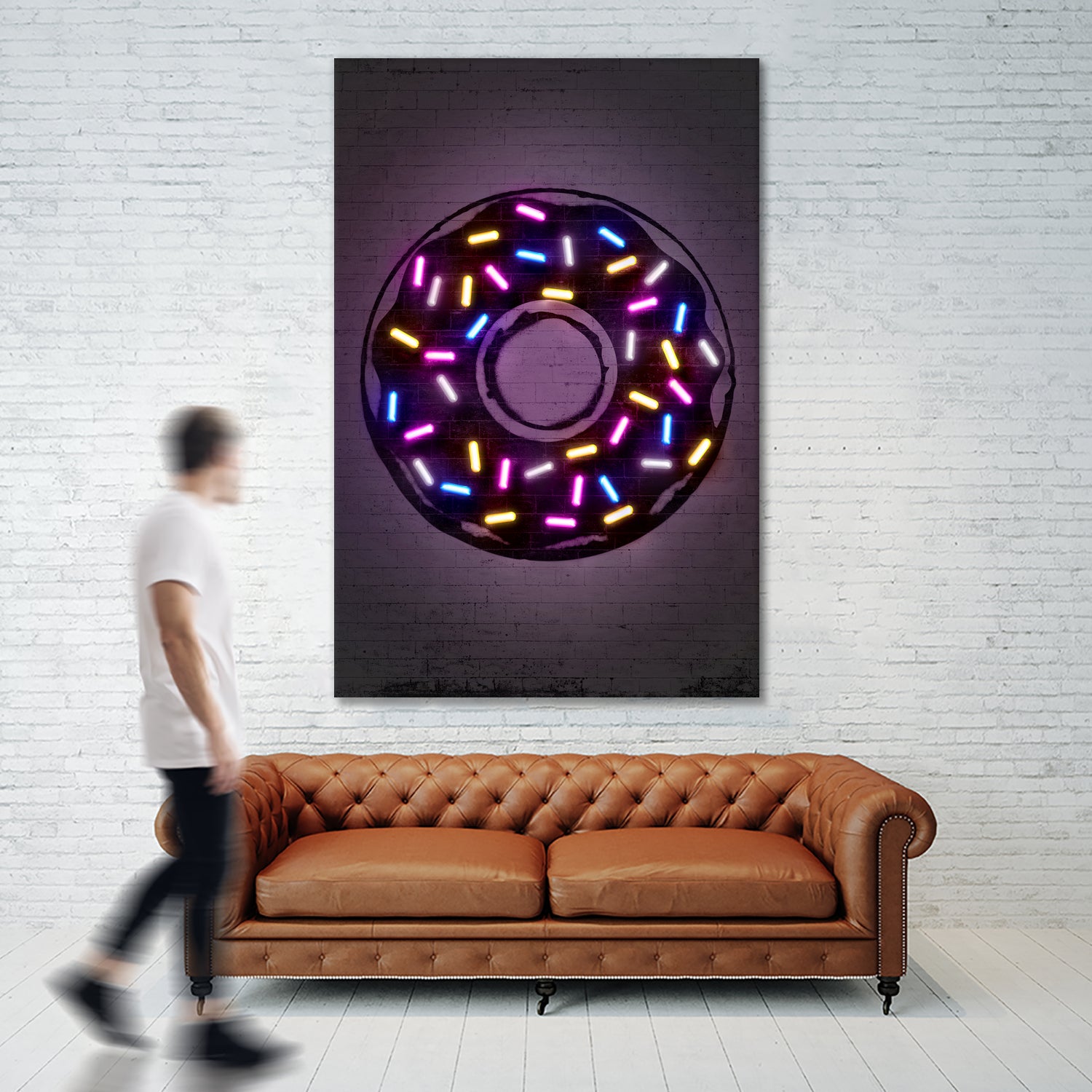 Donut by Octavian Mihai Mielu on GIANT ART - fuchsia digital drawing