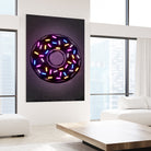 Donut by Octavian Mihai Mielu on GIANT ART - fuchsia digital drawing