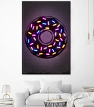 Donut by Octavian Mihai Mielu on GIANT ART - fuchsia digital drawing