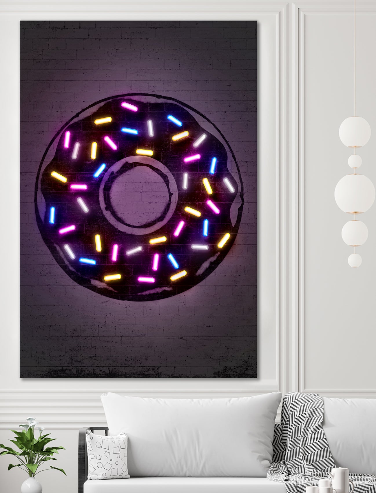 Donut by Octavian Mihai Mielu on GIANT ART - fuchsia digital drawing