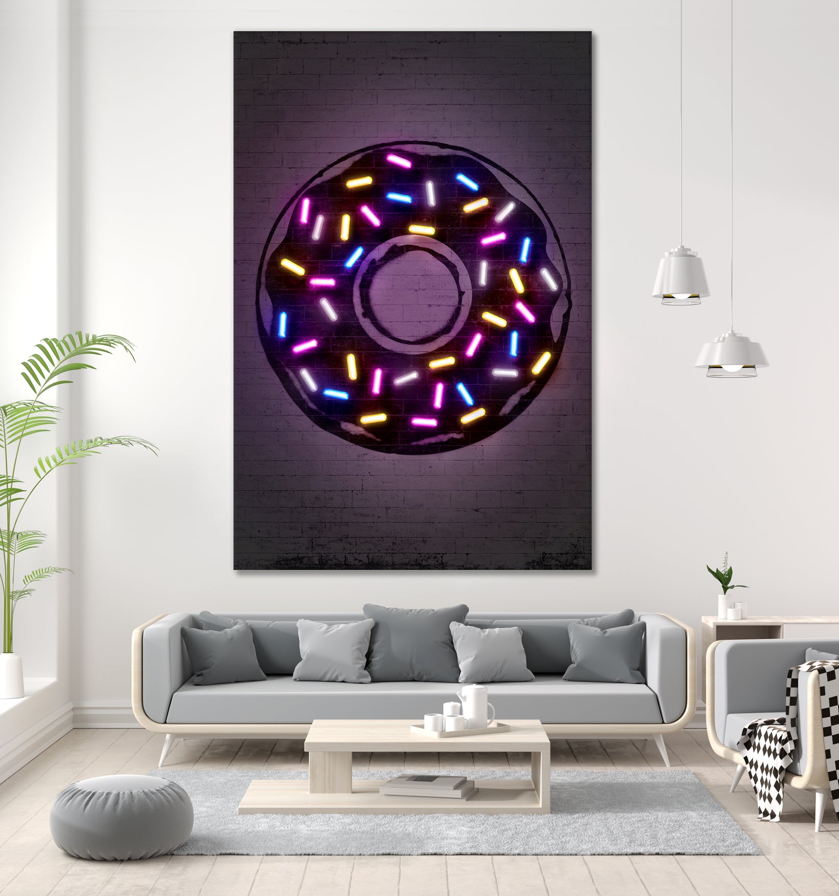 Donut by Octavian Mihai Mielu on GIANT ART - fuchsia digital drawing