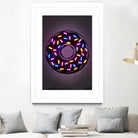 Donut by Octavian Mihai Mielu on GIANT ART - fuchsia digital drawing