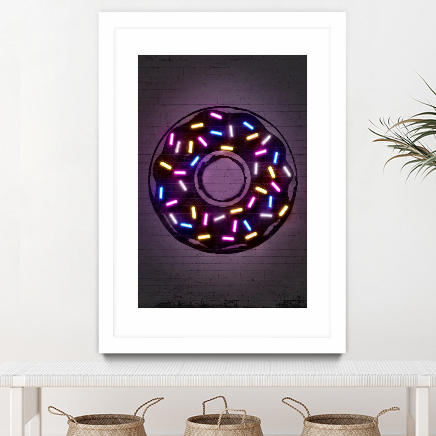 Donut by Octavian Mihai Mielu on GIANT ART - fuchsia digital drawing