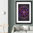 Donut by Octavian Mihai Mielu on GIANT ART - fuchsia digital drawing