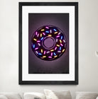 Donut by Octavian Mihai Mielu on GIANT ART - fuchsia digital drawing