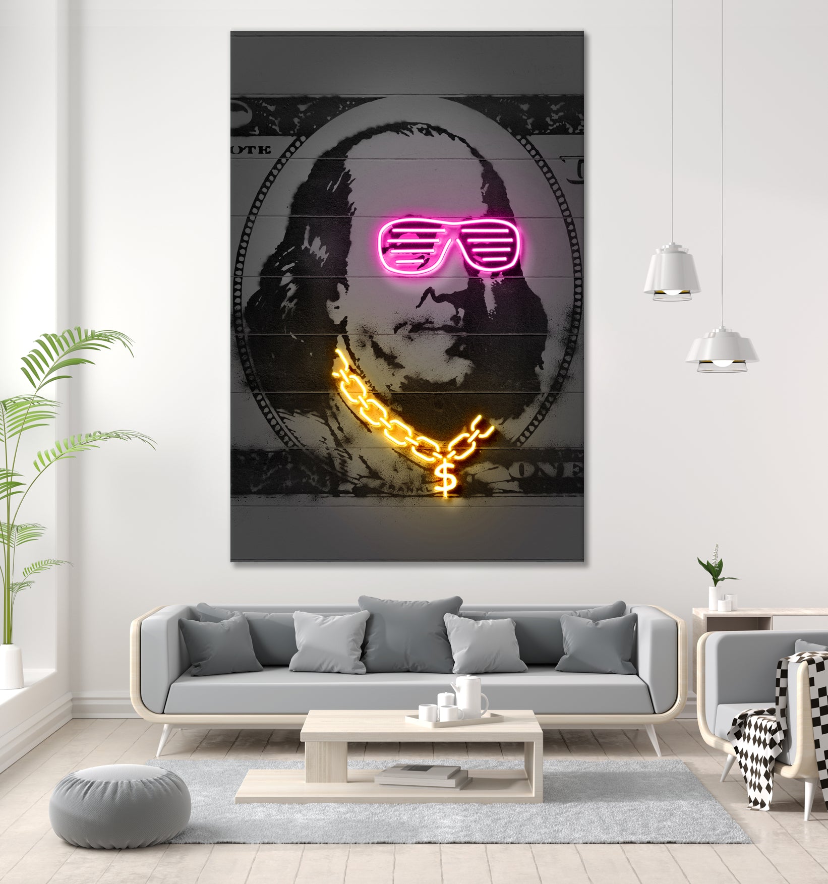 Franklin by Octavian Mihai Mielu on GIANT ART - pink digital drawing