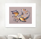 Octopus Dragon by Saki Yamamura on GIANT ART - blue digital painting