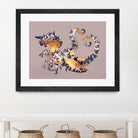 Octopus Dragon by Saki Yamamura on GIANT ART - blue digital painting