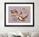 Octopus Dragon by Saki Yamamura on GIANT ART - blue digital painting