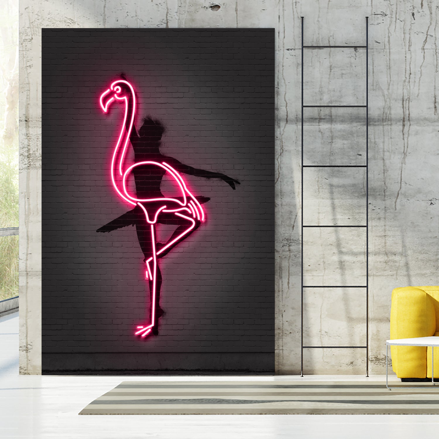 Ballerina by Octavian Mihai Mielu on GIANT ART - pink digital drawing