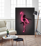 Ballerina by Octavian Mihai Mielu on GIANT ART - pink digital drawing