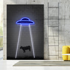 UFO by Octavian Mihai Mielu on GIANT ART - blue digital drawing